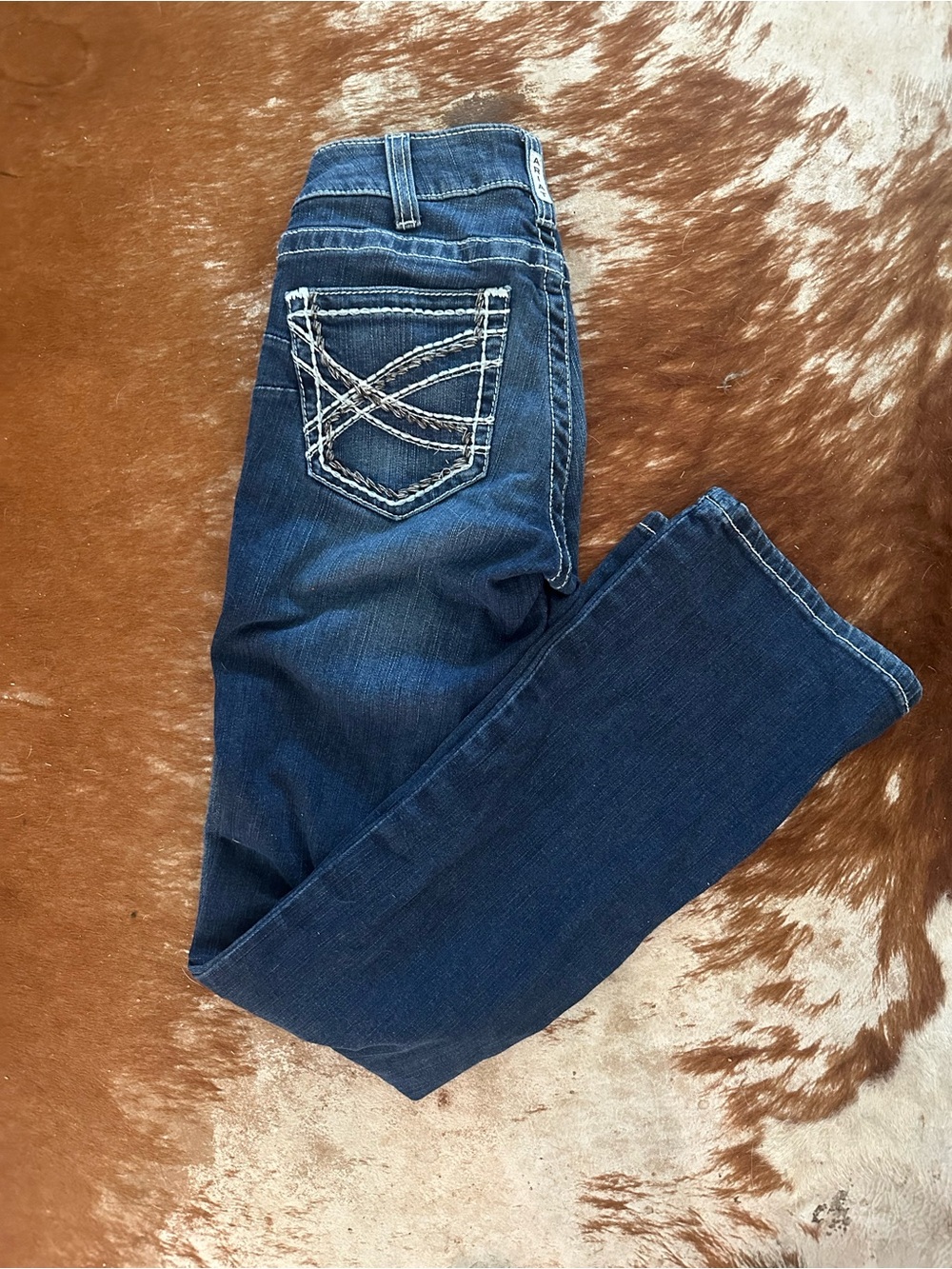 Ariat Women's Dark Blue Boot Cut Jeans